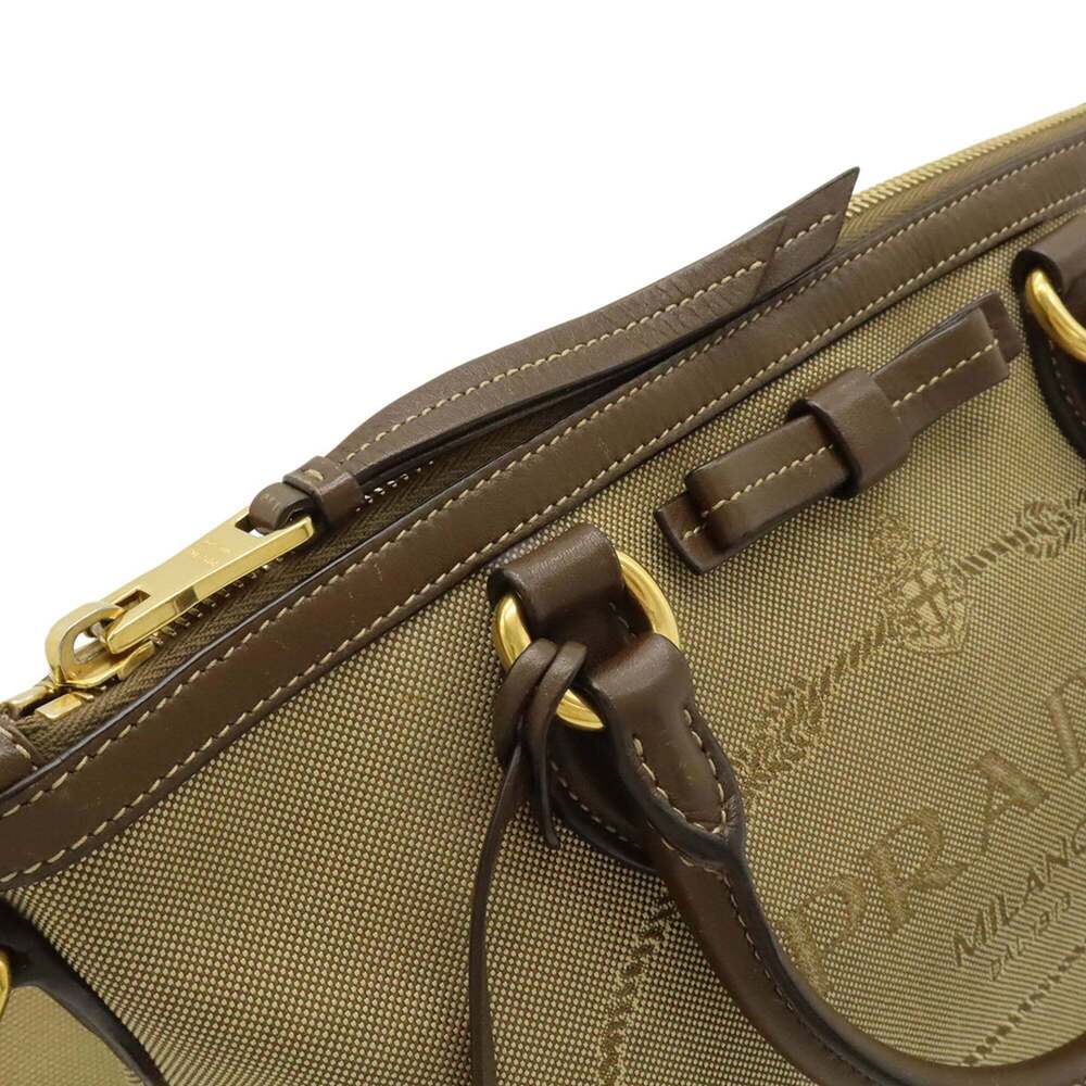 PRADA Brown Leather Shoulder Bag - Picture 8 of 10